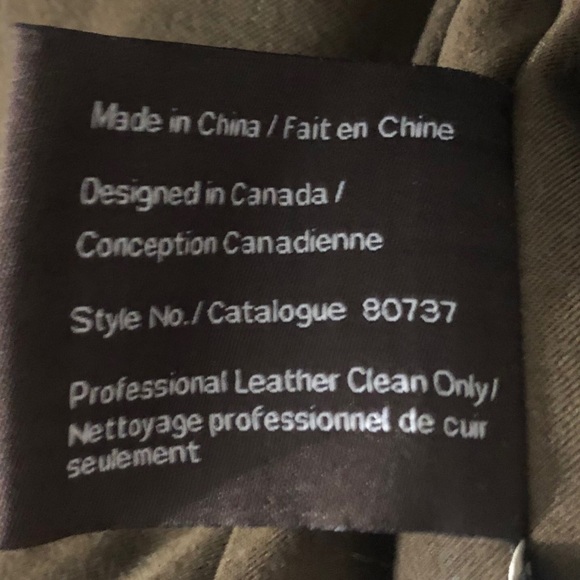 Danier Leather Medium - Brown Aviator Bomber Jacket Men’s Size Medium - Picture 5 of 8